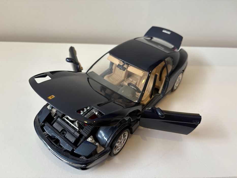 bburago ferrari 456 - antyki i przedmioty kolekcjonerskie