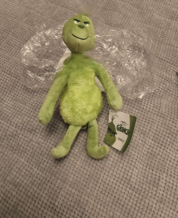 Pluszak, Maskotka Grinch 28 cm. Super prezent!!
