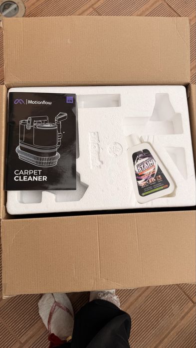 Limpador de carpete novo