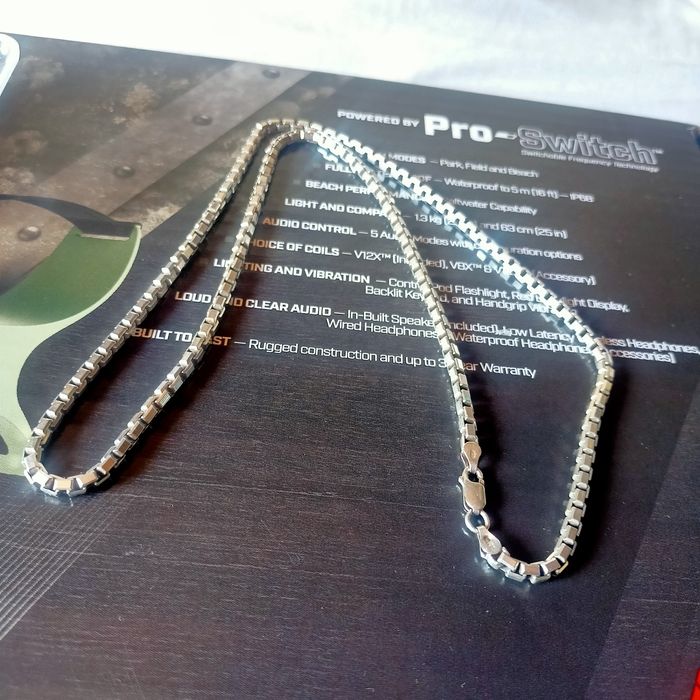 Srebrny łańcuszek 43 g Pr. 925