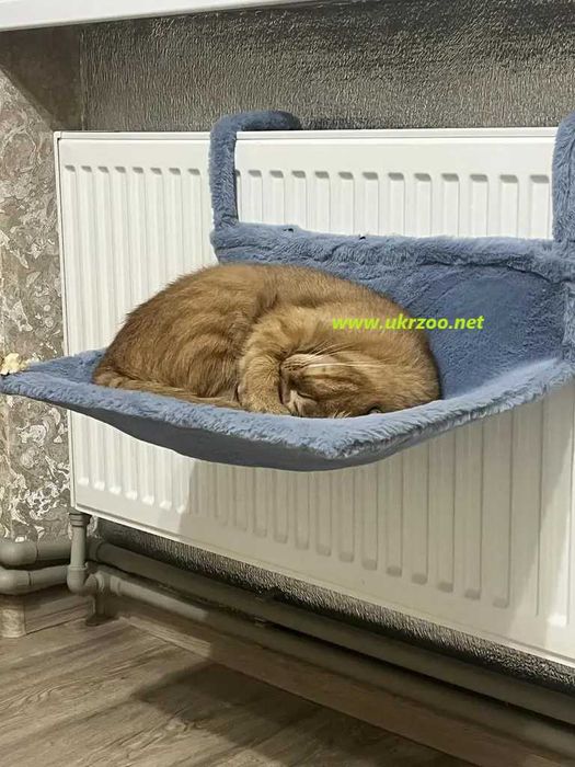 Гамак лежак на батарею для котов котів кішок 47*32*20 см