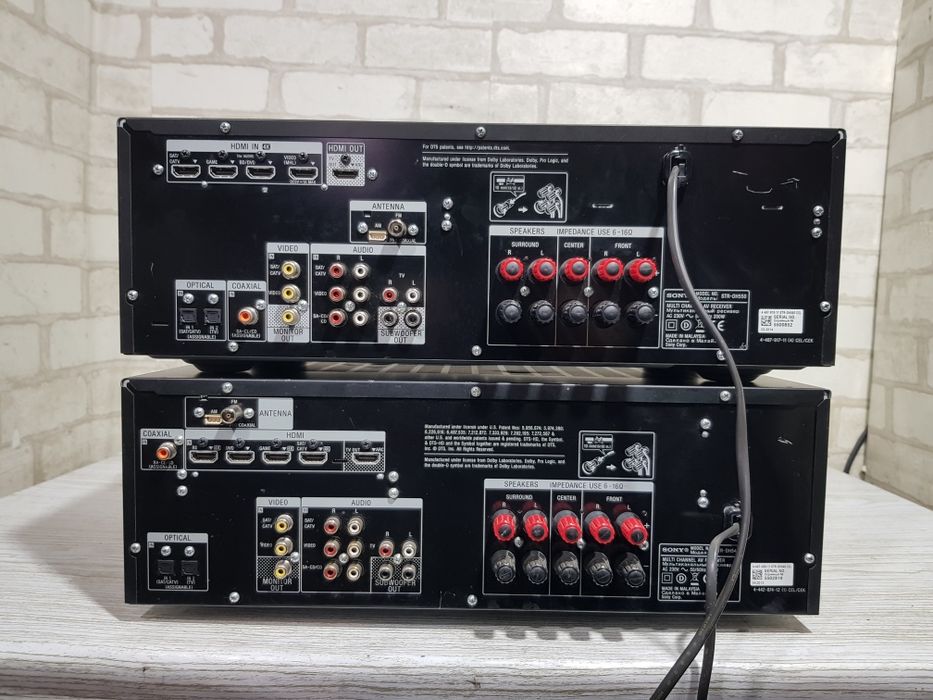 5.2 AV ресивер SONY STR-DH 540/550, *5x140 Вт, HDMI, USB, б/у