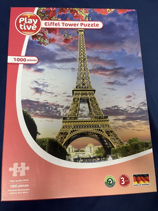 Nowe puzzle Wieża Eiffla