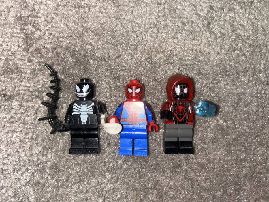 Lego Figurki, Spiderman, Venom, Miles Molares