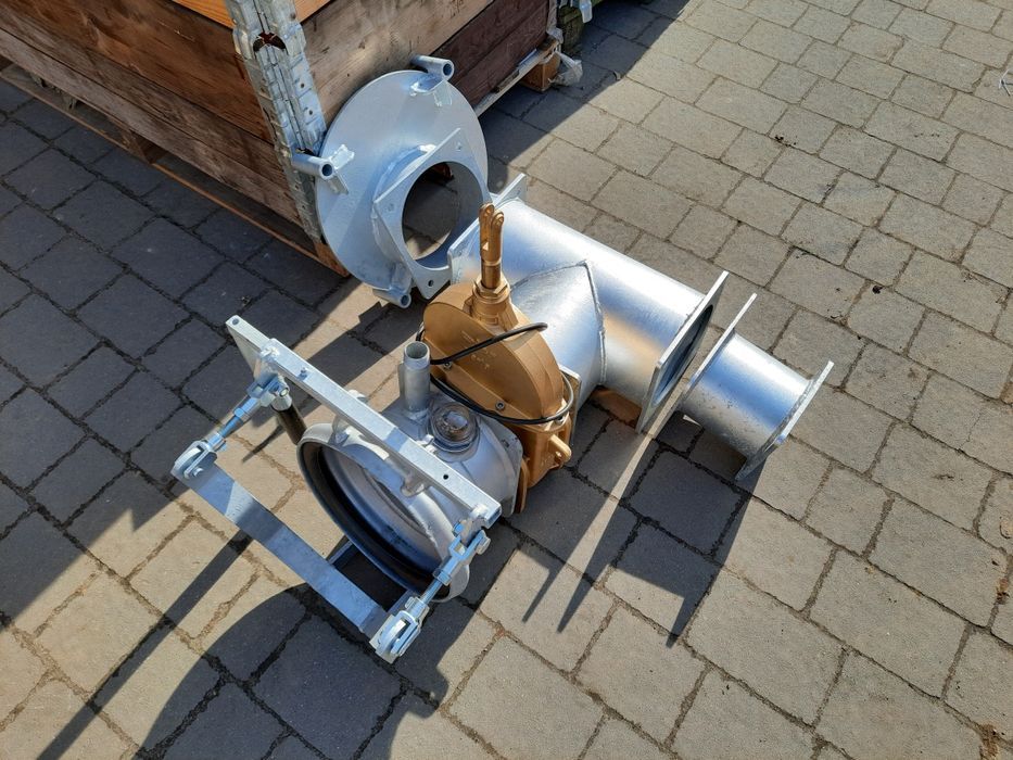 Siłownik hydrauliczny zasuwy 6" fortschritt hts annaburger MZ RIV