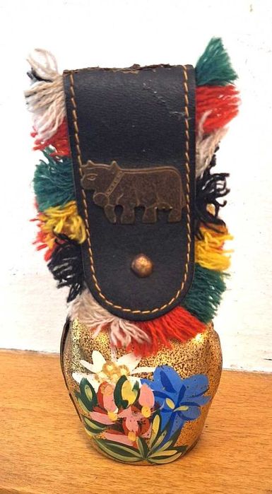 Sino de vaca suiço, vintage