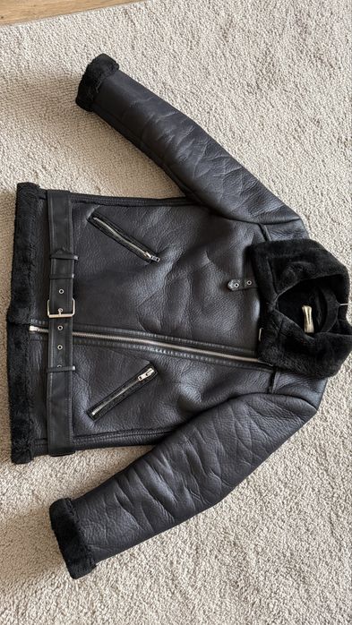 Чорна дублянка М