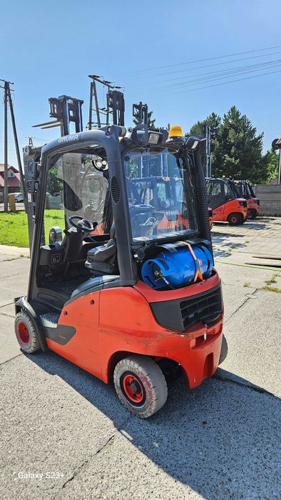 Wózek widłowy Linde H18T 2019r Triplex 4 sekcje