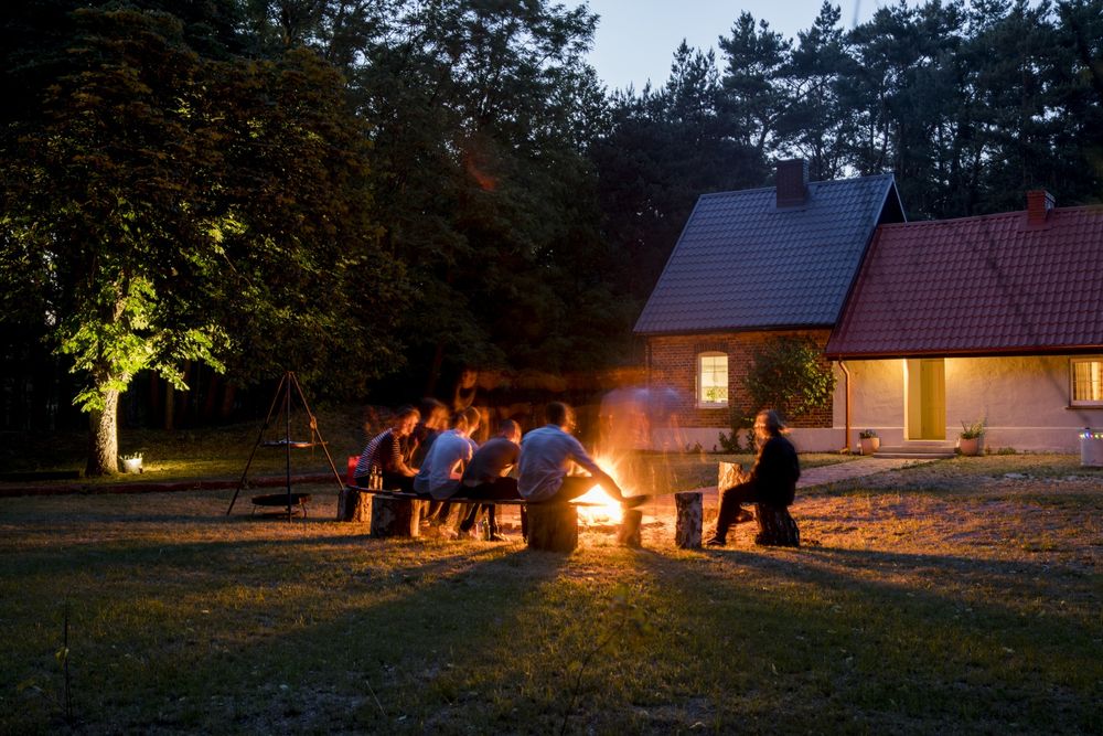Domek wakacyjny. Dom, domek w lesie. Hetmanów koło Ostrowa Wlkp,
