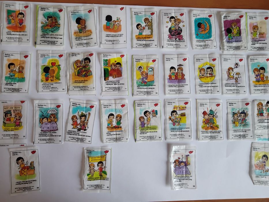 Вкладыши Love is ... 7 серия