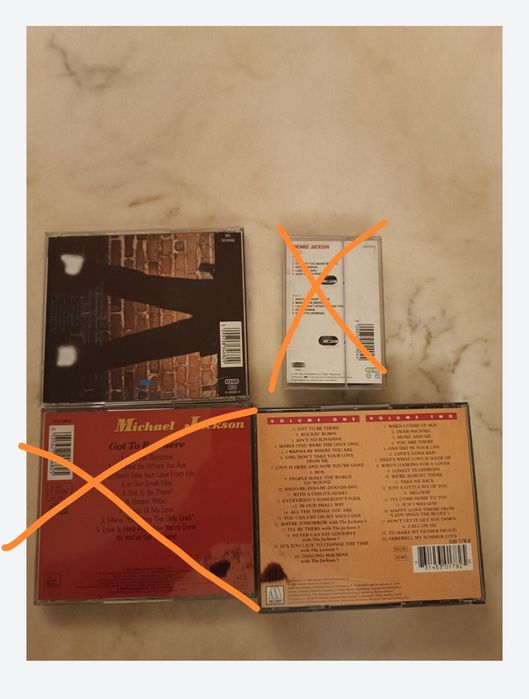 Michael Jackson: 2 CDs (um duplo)