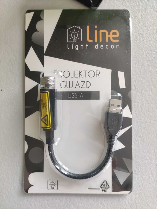 Projektor gwiazd USB