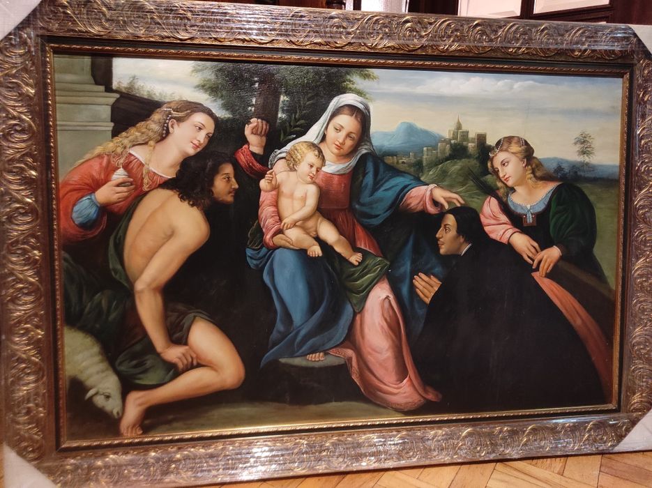 Pintura a óleo renascentista