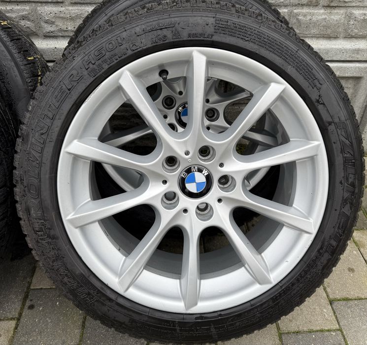 Oryginalne felgi Bmw F10 F11 E61 E60 5x120 et30 8J 245/45R18 zima