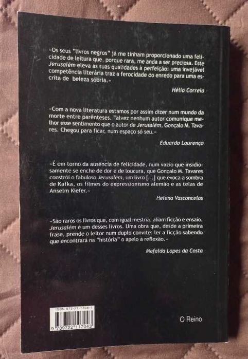Jerusálem - Gonçalo M. Tavares