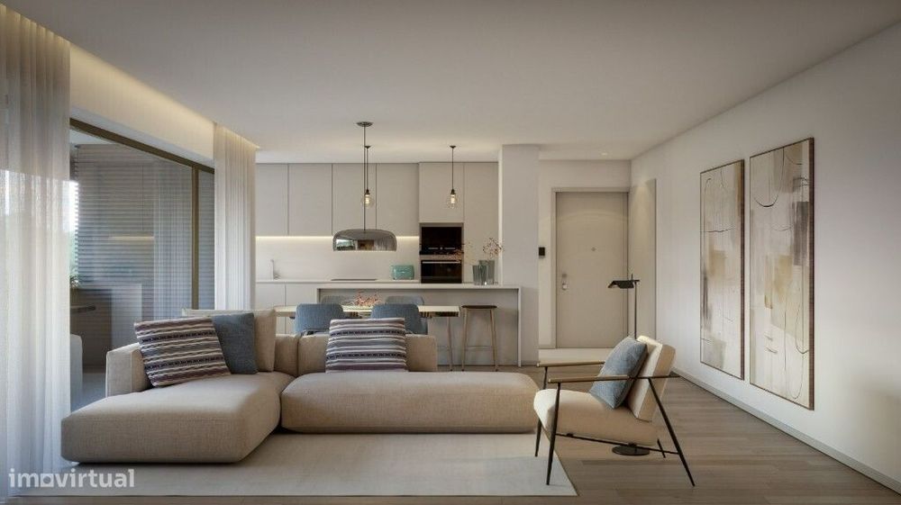 Apartamento T2 no Empreendimento Varandas do Campo | Valongo