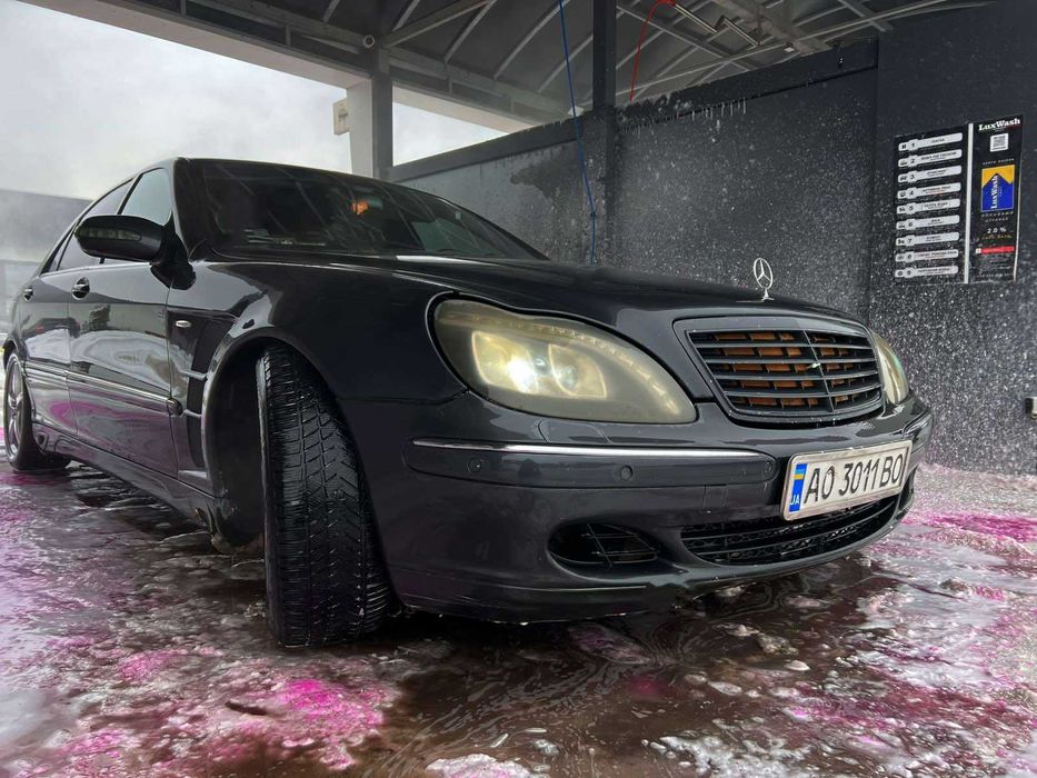 Мерседес W220. 3.2 Газ/бензин