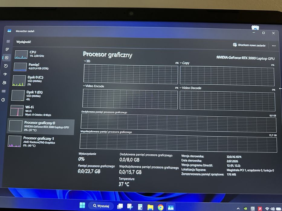 Acer Nitro 5 | RTX 3080 | Ryzen 9 5900HX | 32GB ram | 1TB