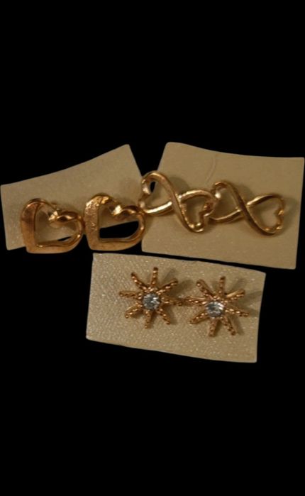 6 par nowych kolczyków