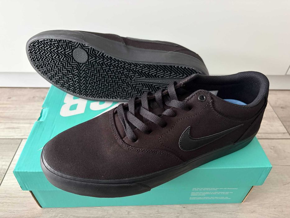 Nowe buty Nike SB Chron 2 czarne rozmiar 44.5 (28.5cm)