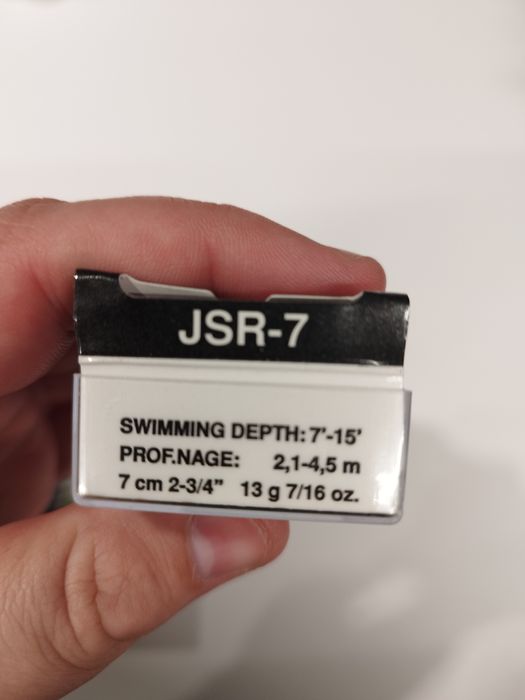 3 x Rapala cranckbait jsr-7