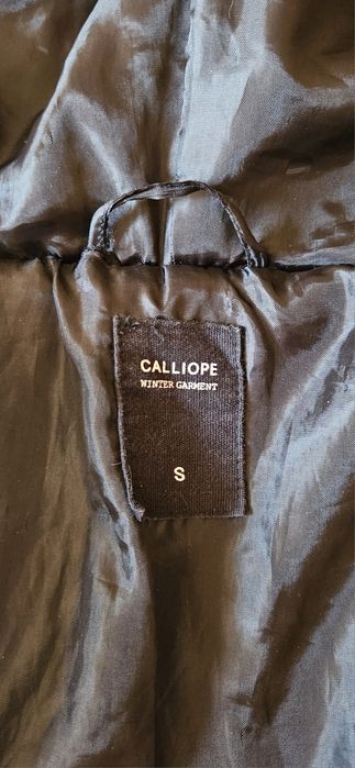 Czarne damskie sztuczne futro Calliope