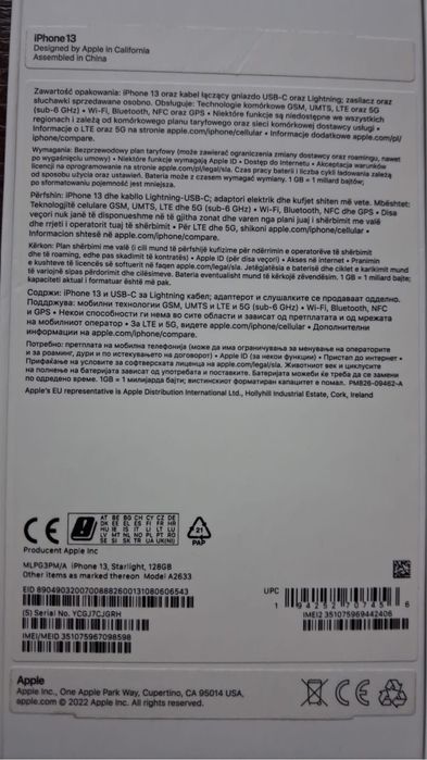 Iphone 13 w stanie idealnym