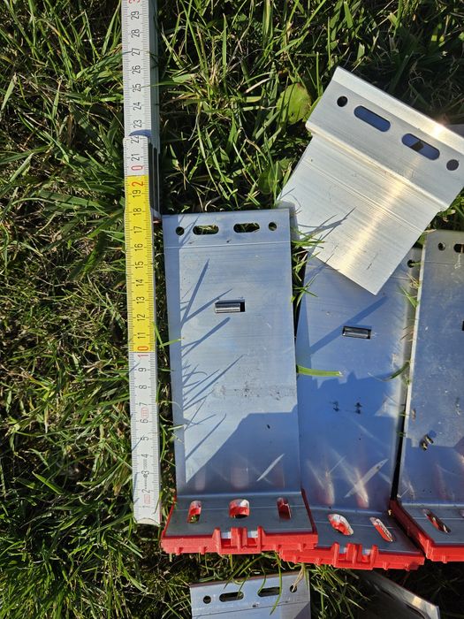 Konsole aluminiowe Fox system pozostałości