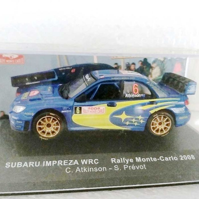 Subaru Impreza WRC Chris Atkinson e Stéphane Trévot 76 Rallye Monte Carlo 2008