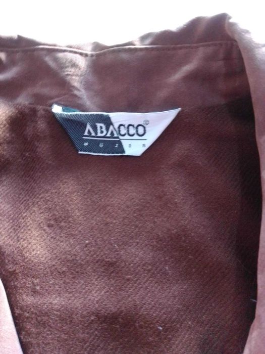 Casaco comprido castanho