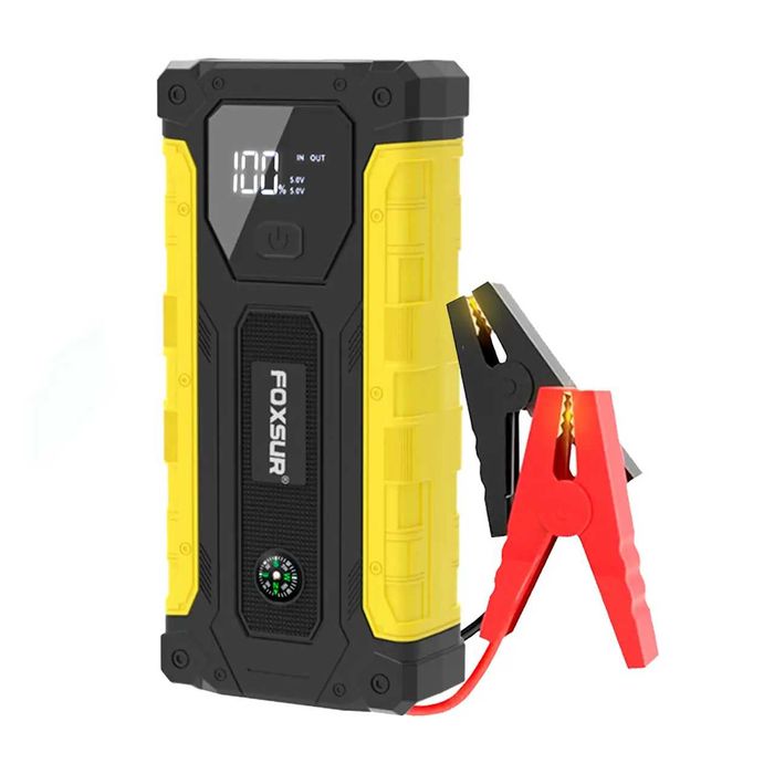 Пусковий пристрій бустер Foxsur Car Jump starter FJS-650 800A 12В