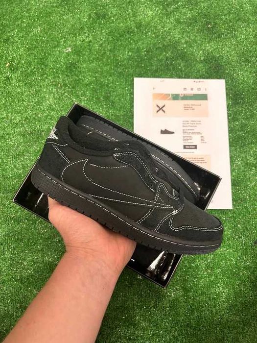 Jordan 1 Retro Low OG SP Travis Scott Black Phantom R.36