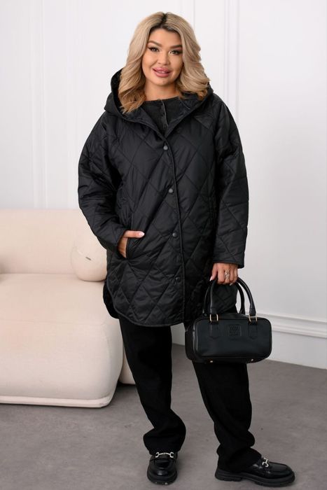 Стильна стьогана курточка 48-62