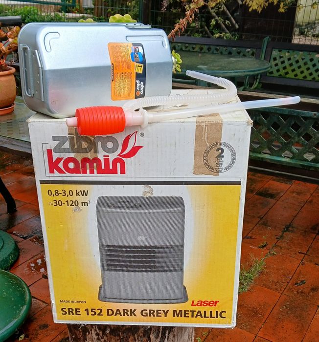 Aquecedor a parafina líquida