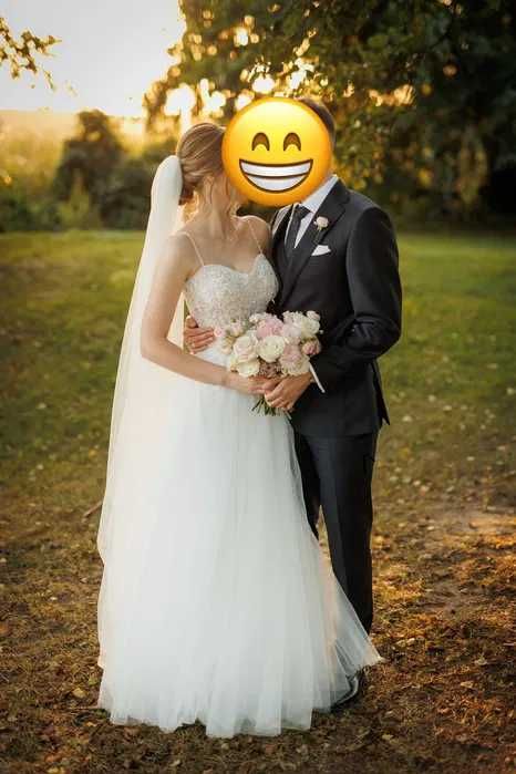 Suknia ślubna litera A