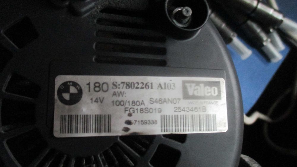 Alternator BMW 3 5 E90 E91 E87 E60 E61 X1 X3 2.0 D 10r N47D20A 177KM N47