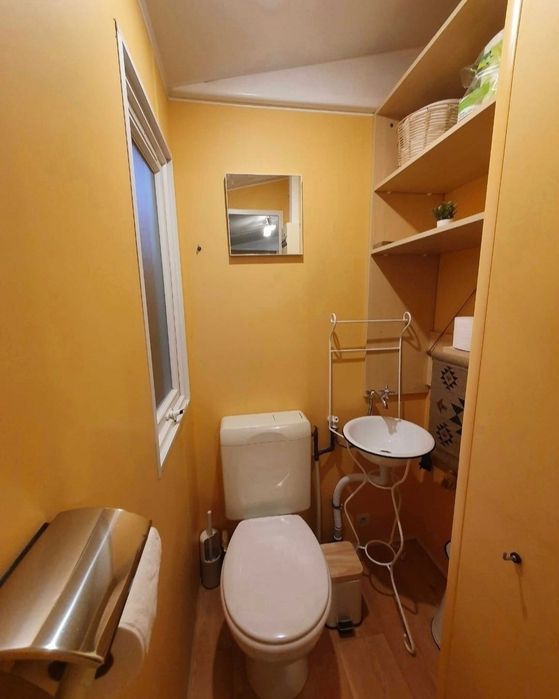 Alugo T3mobile home toda equipada Arada_Ovar  incluído:água,luz,meo,net