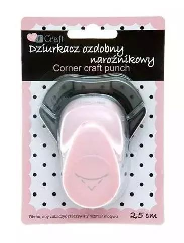 Dziurkacz ozdobny 25mm narożnikowy zaokrąglacz. Dalprint