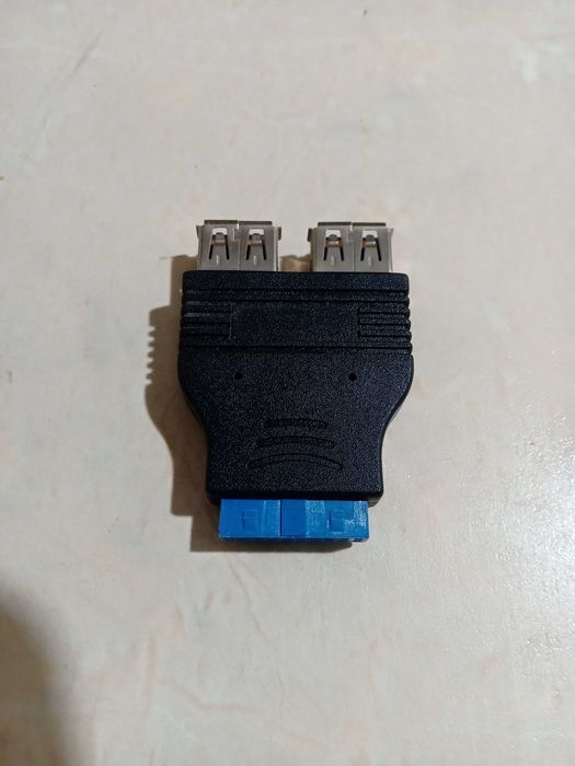 Переходники для пк USB 3.0 20 pin на 2 USB 3.0, DVI-I на VGA