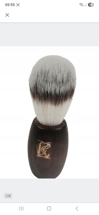 King C. Gillette Pędzel do golenia z drewnianą rączką