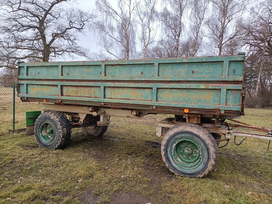 Przyczepa hl 8011 zarejstrowana w kraju nie autosan pronar