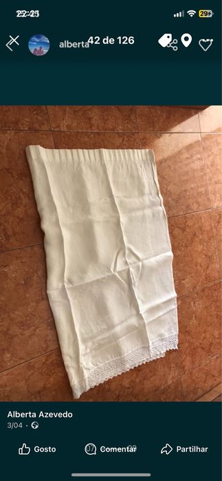 Cortinas de cozinha de 1,50