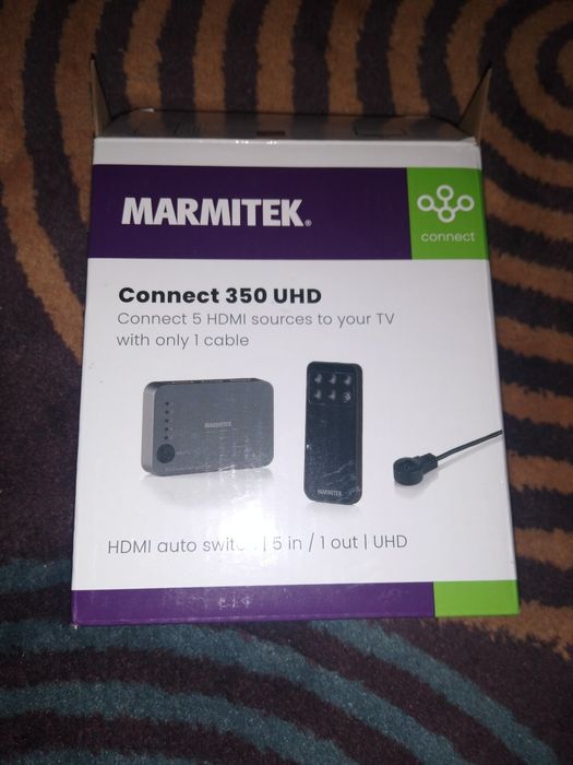 HDMI auto switch 5 / 1 Marmitek - pilot