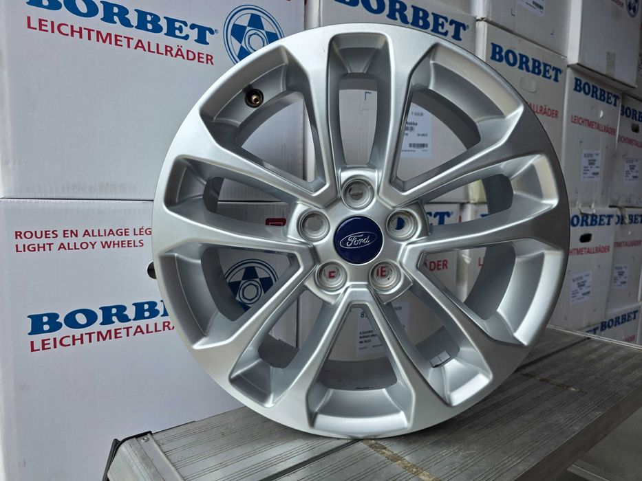 [1469] Felgi aluminiowe FORD 17 Cali 5x108 Kuga Mondeo Smax Galaxy ORYGINAŁ +czujniki ciśnienia GRATIS