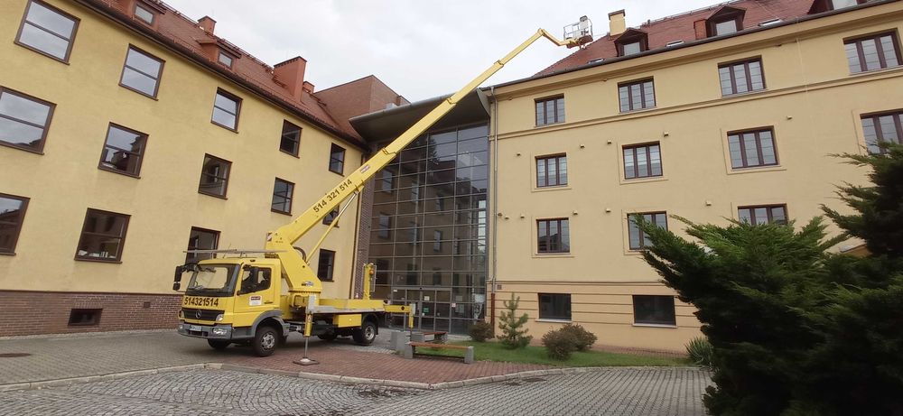 Zwyżka wynajem, podnośnik koszowy 19-27m - Gliwice
