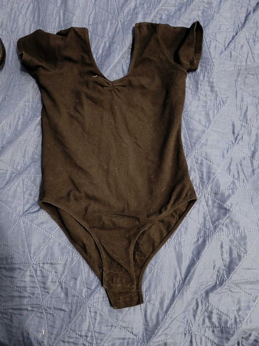 Body bawełniane czarne