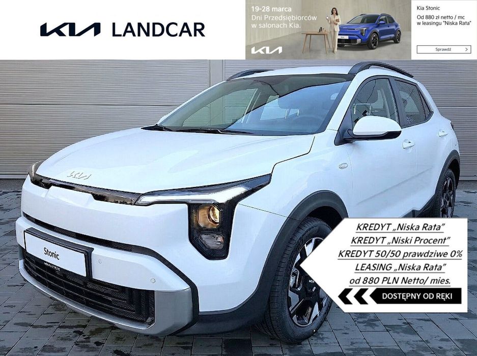 Kia Stonic Face lifting - Manual - Wersja M - Clear White