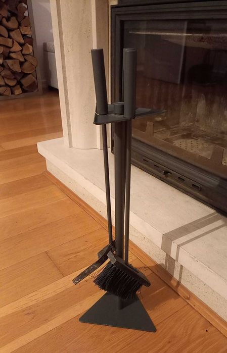 Kit de 3 utensílios para lareira