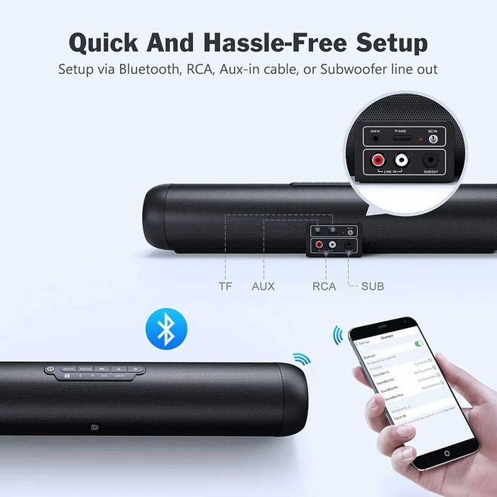 DOSS XL Soundbar - Última Baixa de Preço