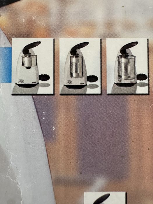 Електровідкривачка для металевих банок